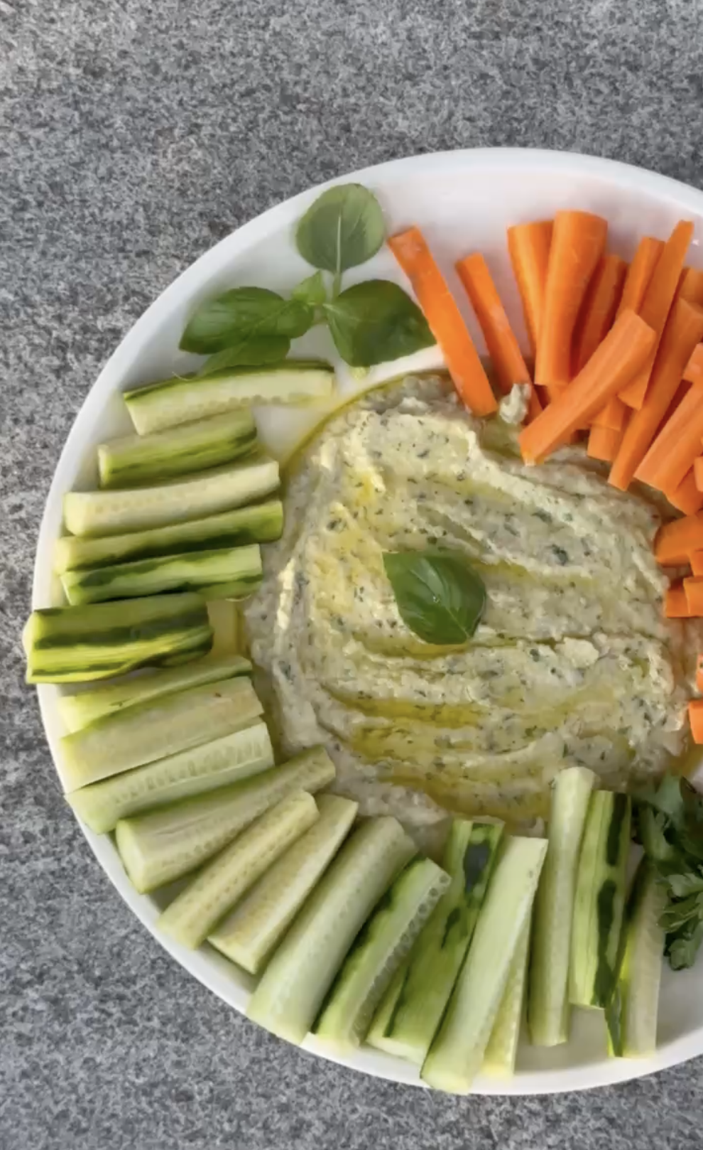 Summer Tuscan Bean Dip